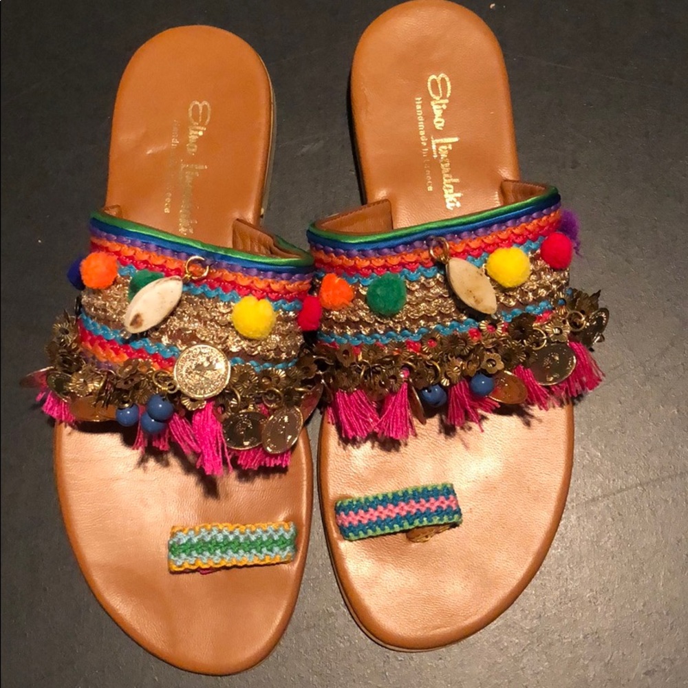 Elina Linardaki sandals, size 38